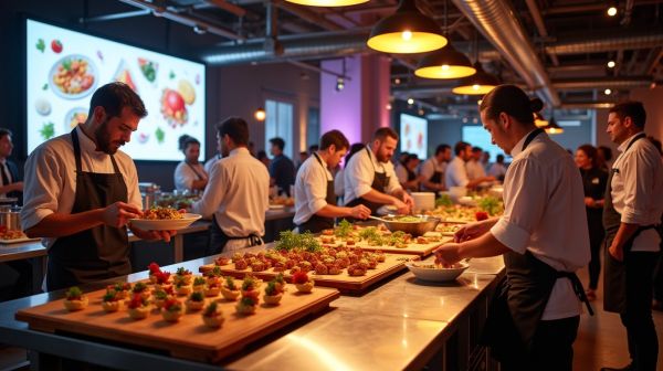Dynamiser vos événements d'entreprise avec des animations culinaires
